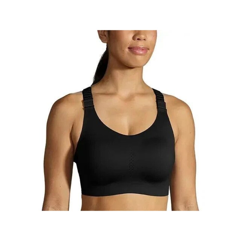 Brooks Dare Racerback 2.0 Running Sports Bra 350085001 Black Size 36DD New!